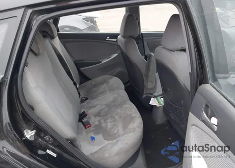 2014 Hyundai Accent Gs z USA, uszkodzony, nr VIN KMHCT5AE0EU194374